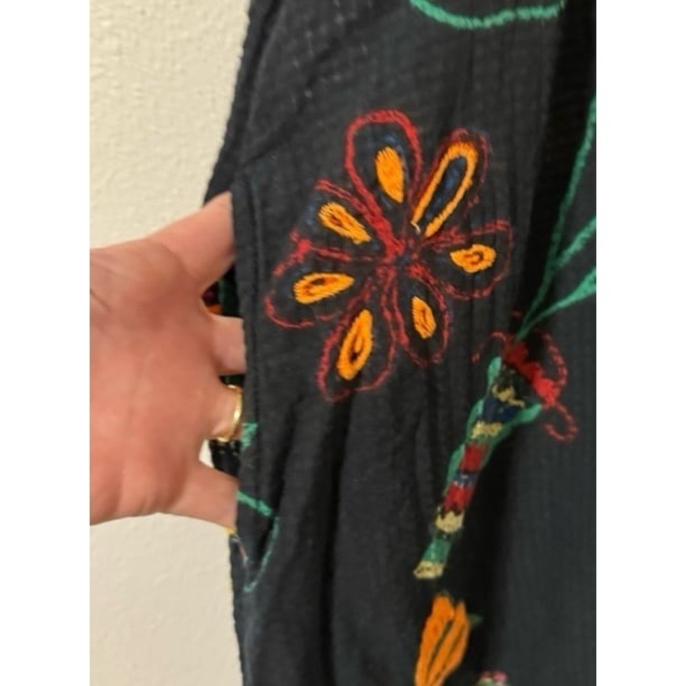 Urban Outfitters Willow Frock embroidered floral dress M - Picture 9 of 9